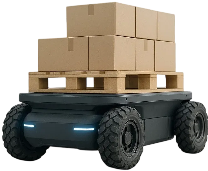 Carrier: Heavy-duty autonomous mobile robot for industrial logistics