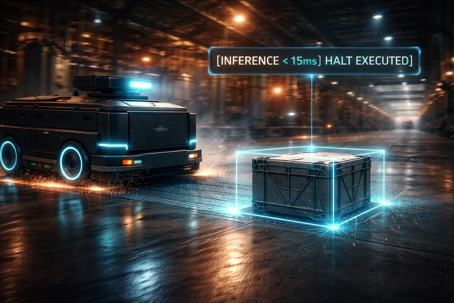 Onboard Neural Processing Unit (NPU) architecture for millisecond AI inference at the physical edge
